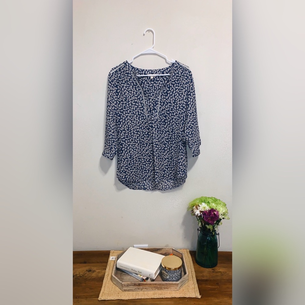 Soft Blue Blouse